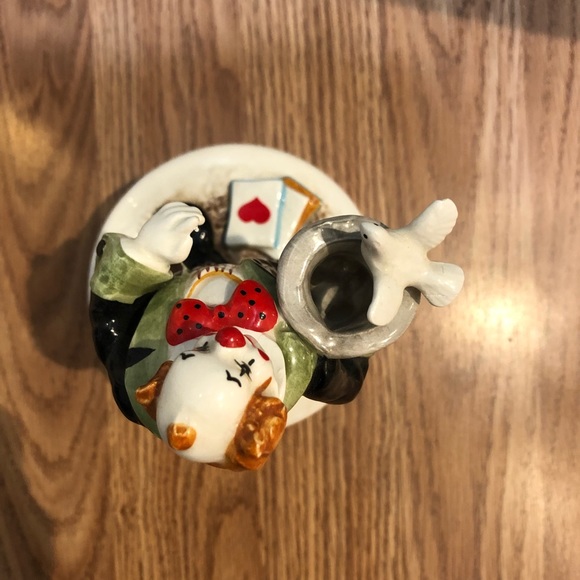 Vintage SCHMID music box 8” tall Ceramic - Picture 7 of 9